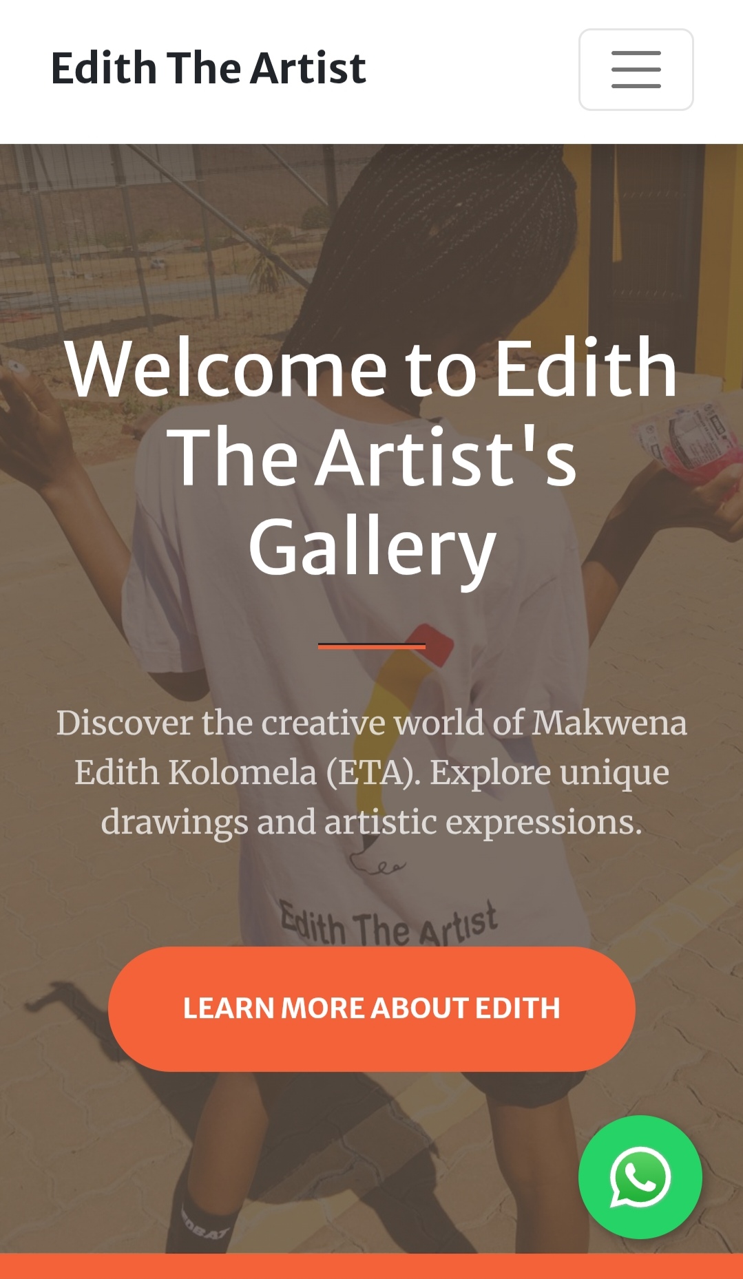 Edith The Artist Website